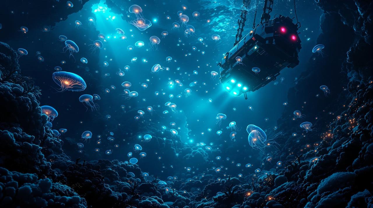 三九影院纪录片：深海发光生物探秘之旅